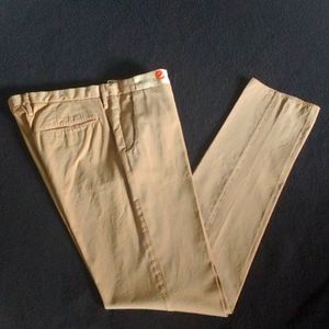 Incotex cotton sateen pants 36